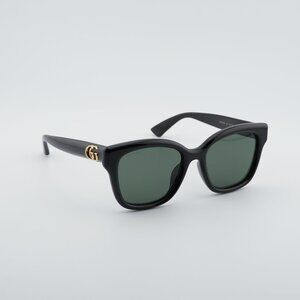 Gucci GG1830SK 001 Sunglasses Black Square Frame, Grey Lenses